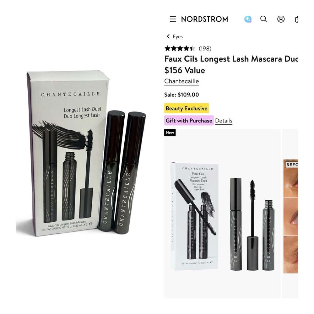 Chantecaille Faux Cils Longest Lash Mascara Duet
